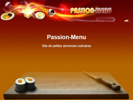 Passion Menu